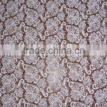 2016wholesale Lace Garment Accessory/embroidery Cotton Full Lace Water Soluble Lace Fabric photo-2