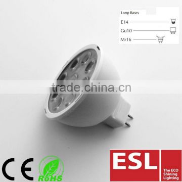 High power 7W 500lm mr16 led spotlight MR16