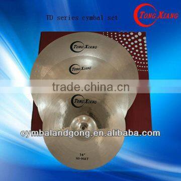 TD manual b20 cymbal set 14hihat16crash