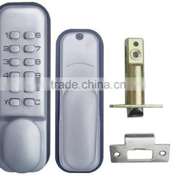 OSPON Keyless Mechanical Digital Door Lock Stain nickel OS2207