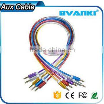 Top selling products in alibaba mobile phone accessories OEM quality 3.5mm aux audio cable with good offer free sample                        
                                                                                Supplier's Choice