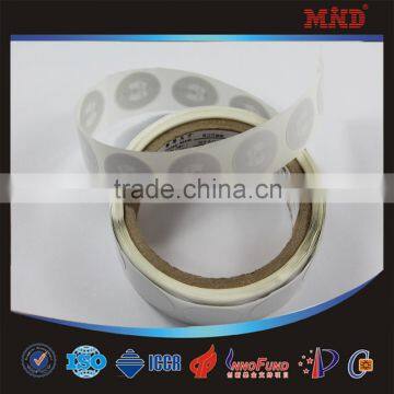 MDIY1633 RFID HF ISO14443A NFC Ntag 213 tag, NFC non removable 25mm diameter label/sticker