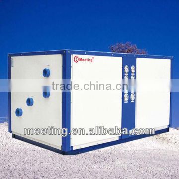 Meeting energy saving ground source heat pump for hotel cooling and heaiting