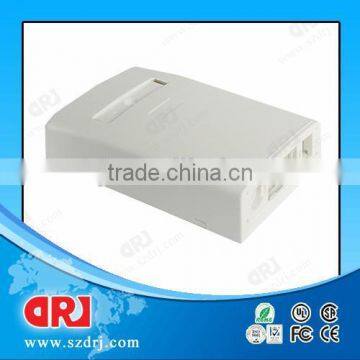 single ports surface mount box,modular surface mount box