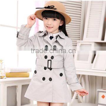 2015 New Korean Kids Coat Autumn Fashion High Quality Child Girls Coat