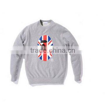 custom high quality polyester cotton children sweatshirt wholesale