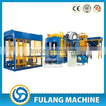 QT 8-15 builiding Automatic High cement brick machine in myanmar