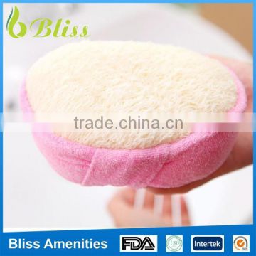 N123 Promotional Cleaning Natural Hotel Loofah OEM welcome