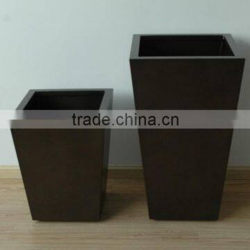 Audemar Tapered Aluminum Cone Flower Pot With Powder Coating