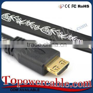 High Speed Supports 3D And Audio Return Hdmi Cable Ultra Slim Flexible HDMI Cable photo-3