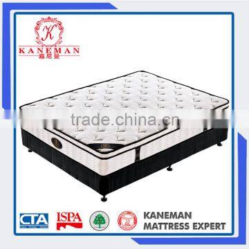 China Wholesale Bed base Hotel Bed Frame With Pocket Spring Mattress