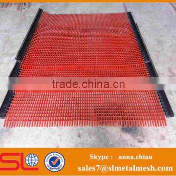 Steel wire and Kevlar Rope Reinforced Polyurethane Screen Wire Mesh