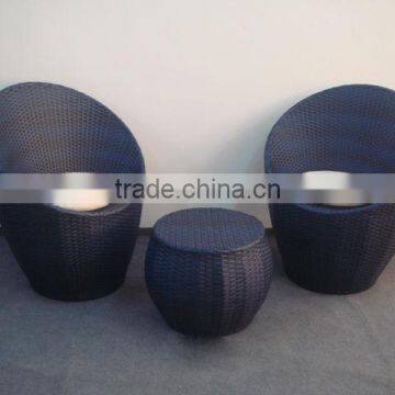 Hot Patio rattan 3 pieces outdoor garden furniture