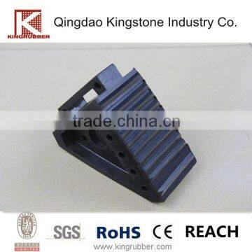 Rubber Wheel Chock Wedge for Truck/Trailer