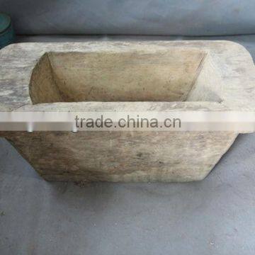 Chinese Antique Outdoor Recycle Woode Horse Manger