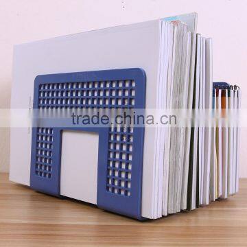 Office Desktop Cheap Adjustable Plastic Bookends photo-5