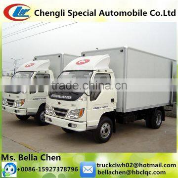 Transportation goods, FOTON van light truck, FOTON small van truck for sale