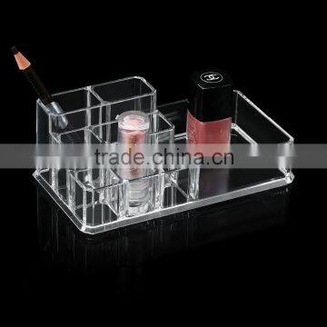 2015 Taizhou PS wholesale makeup boxes transparent cosmetic organizer