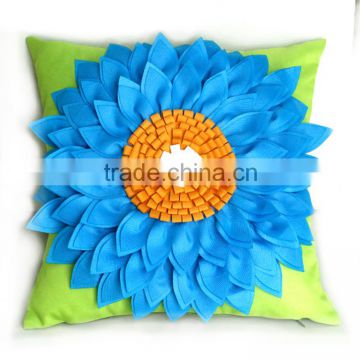 100% polyester waterproof 3D outdoor handmade garden cushion