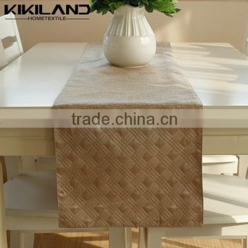 Natural linen grass lawn durable table decor table runner