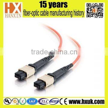 MPO to MPO optic fiber patch cord cable