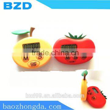 New Style Electric Tomato Fruit Magnet Countdown Timer / Best Promotional Gift Functional Used at Home/Office/Outside