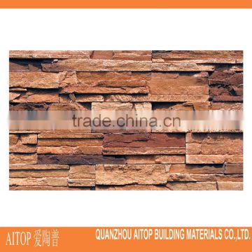 Hot sale front wall cladding flagstone tile artificial                        
                                                Quality Choice