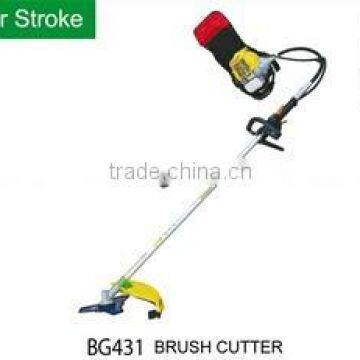 garden machinery 2-stroke gasoline backpack brush cutter/grass trimmer 31CC Knapsack type brush cutter BG431