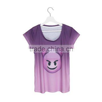 OEM New Arrived 3D Print Latest Custom T shirt Designs for Girls China Suppliers