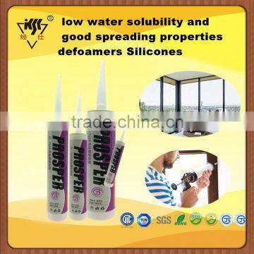 low water solubility and good spreading properties defoamers Silicones