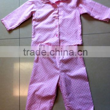 cotton flannel pyjama children cotton pyjamas