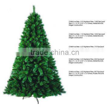 2015 new fashion artificial Christmas tree