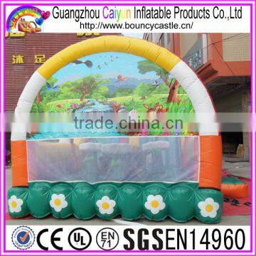 Outdoor Slide Inflatable Dry Slide With Arch Tent Cover photo-5