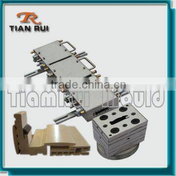 Прямые от завода антикоррозионные экструзионные формы для изготовления ПВХ - дверных плинтусов и машинное оборудование photo-2