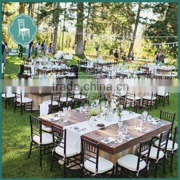 Wooden Rectangular Banquet Hall Chairs and Tables photo-6