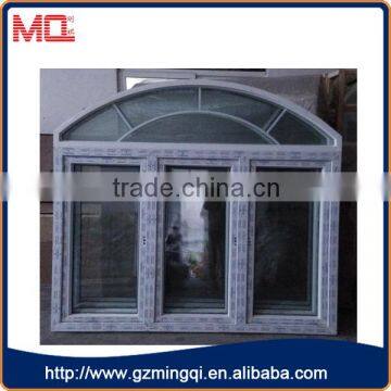 Interior High Quality 3 Panel Triple Pvc Casement Window photo-6