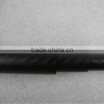 3K Section 3 Pipe Carbon Fiber Telescopic Pole With Twill Carbon Fiber Casing photo-4
