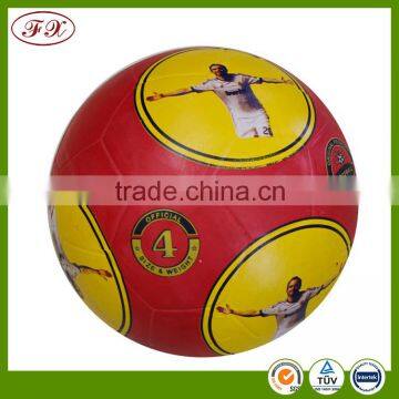 Synthetic leather promotion rubber football