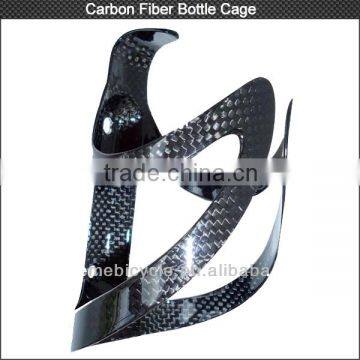 Hiquality new product 2014 hot bicycle carbon fiber bike water bottle holder