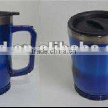 promotion double wall stainless steel mug 450ml