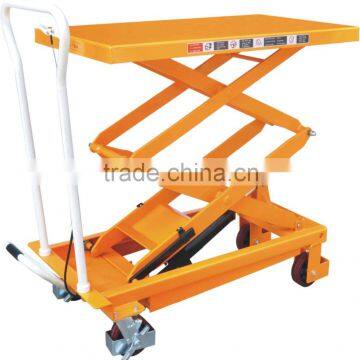 800kg Small Hand Hydraulic Lifting Table Trolley photo-2