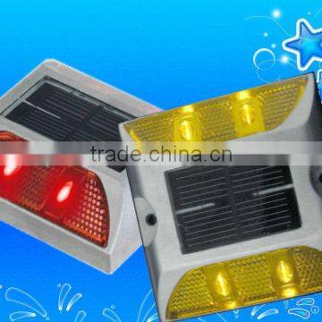 led red solar flashing lights,red solar road stud,cat eye road stud