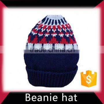 100% Acrylic Knitting Winter Beanie Cap