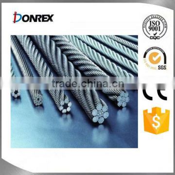 High tensile steel wire rope with factory price