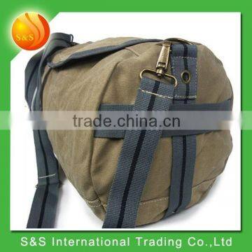 Fashion Style High Quality Durable Travel Sports Round Canvas Duffel Bag photo-4