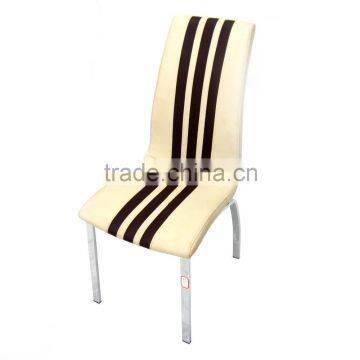 Modern Appearance Metal Chrome Leg Dining Chair photo-5