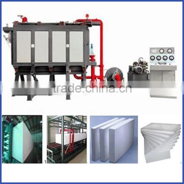 China vacuum automatic eps air cooling block moulding machine