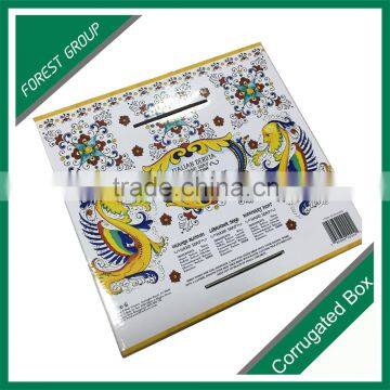 BOTH SIDES GLOSSY VARNISHED CORRUGATED PACKAGING BOX FOR BODY LOTION PACKAGING photo-3