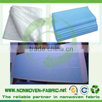 Good 100% Pp spunbond nonwoven fabric for face mask, shower cap and hotel shoes interlining