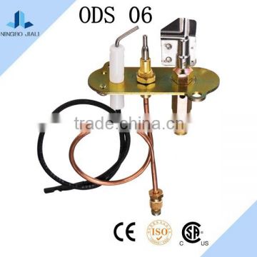 Fireplace gas burner oven parts pilot burner